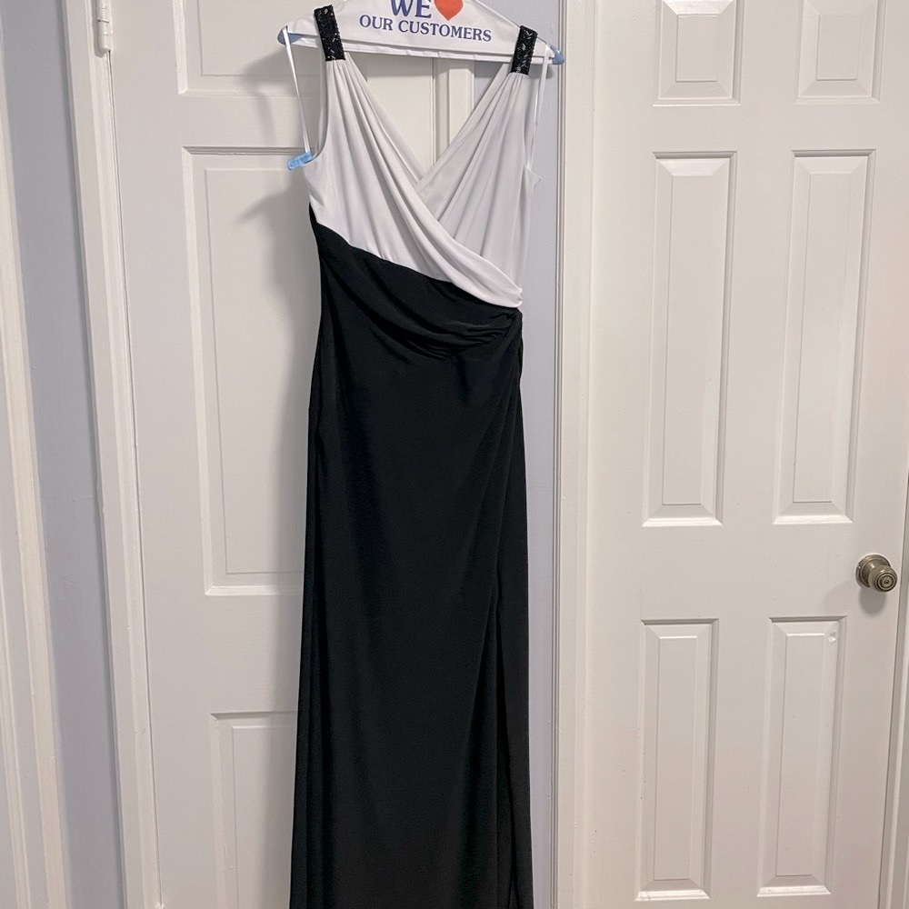 Formal Dress with beading on straps